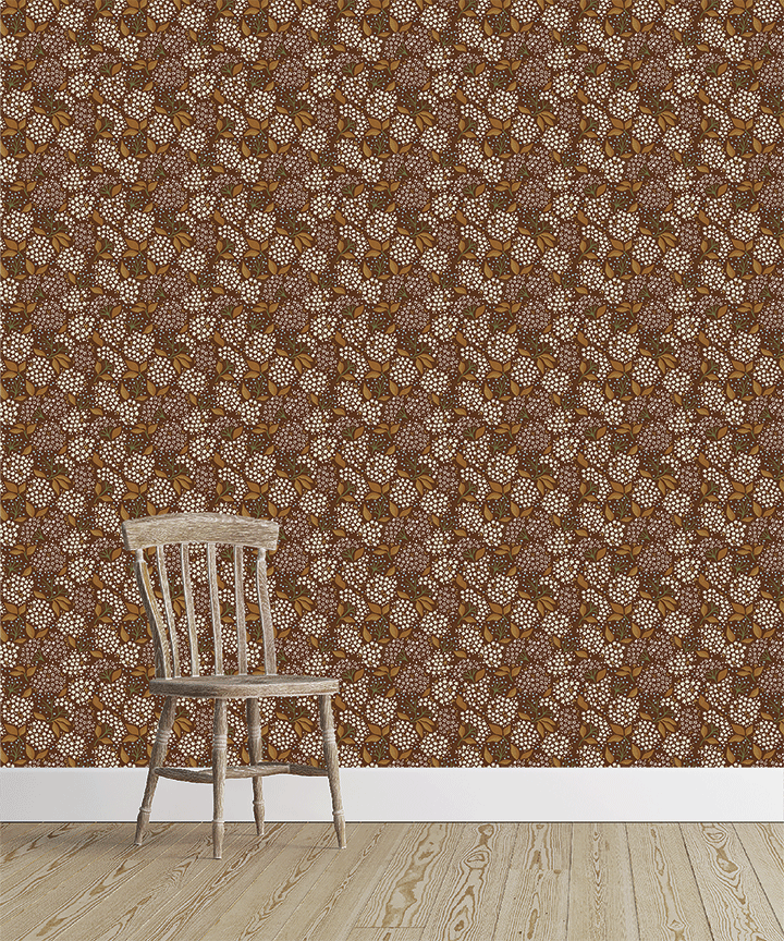 ELDERBERRY Wallpaper in Earth