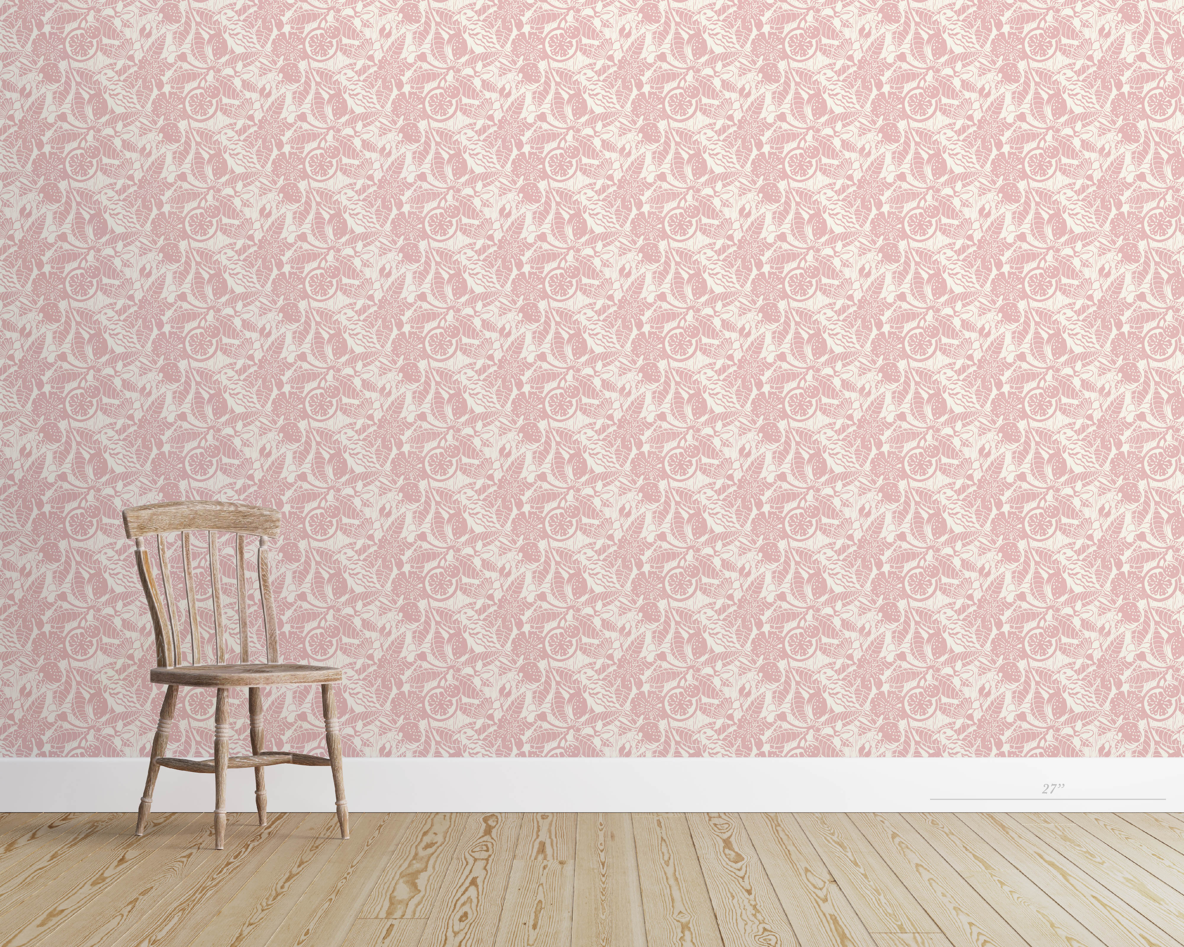 GUAVA Wallpaper in Pink