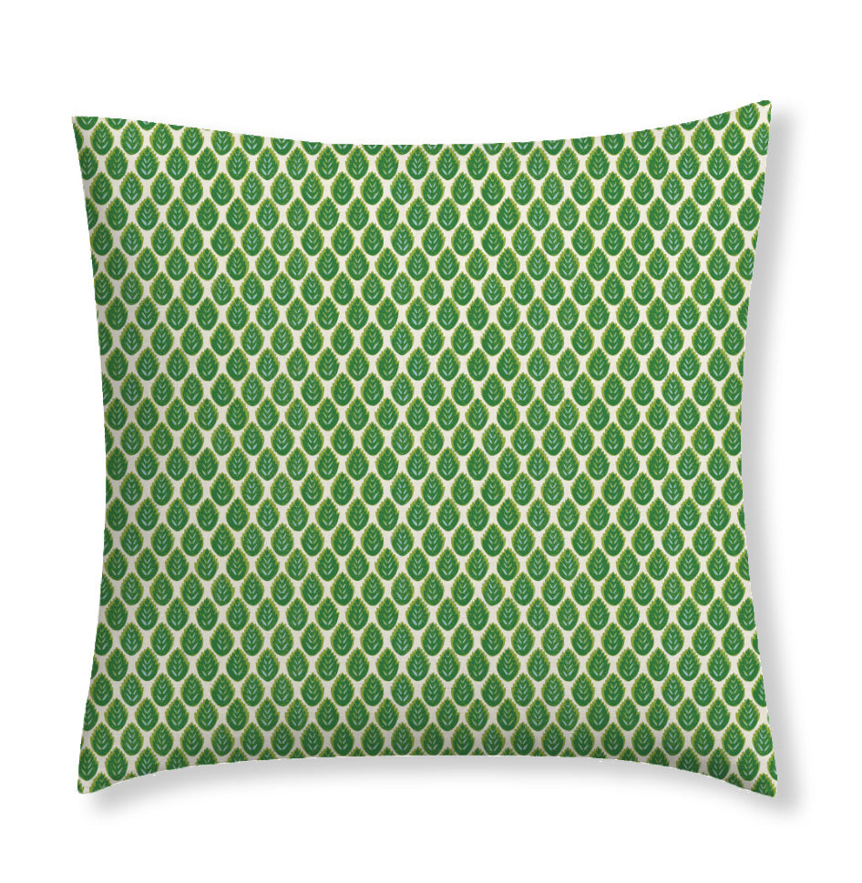 LEAFLET Pillow in Leaf Green