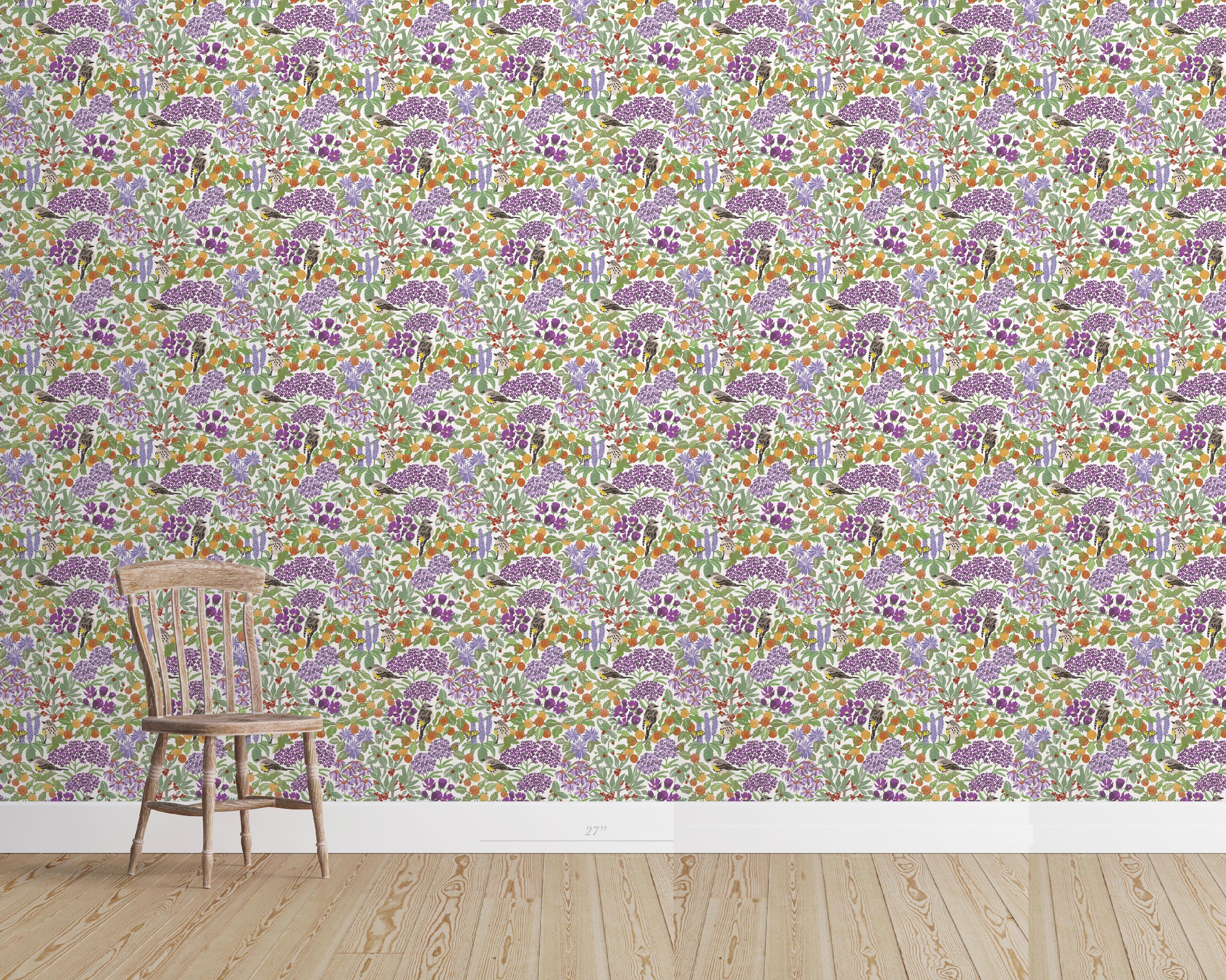 AMERICAN PERSIMMON Wallpaper in Sunrise