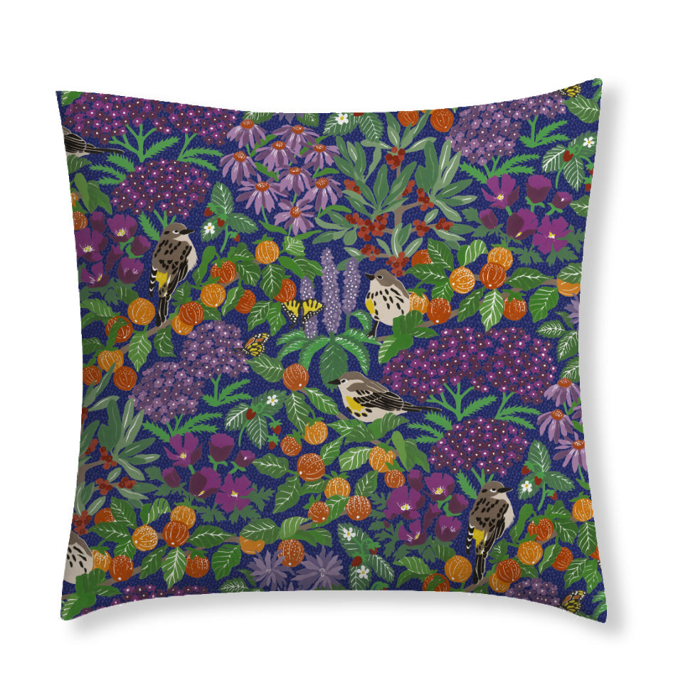 AMERICAN PERSIMMON Pillow in Midnight
